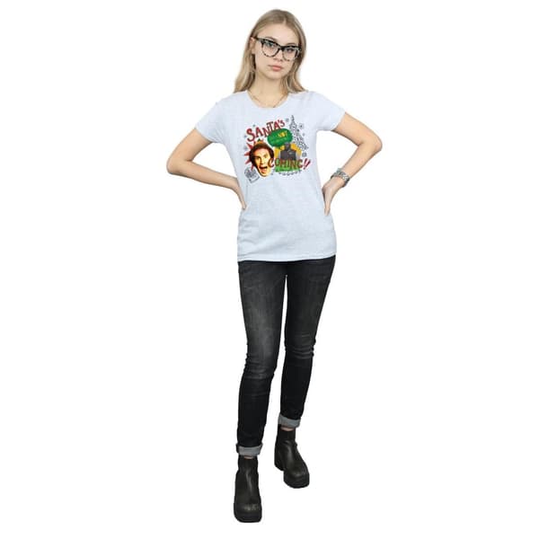 Elf Womens/Ladies North Pole Cotton T-Shirt
