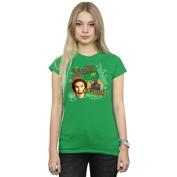 Elf Womens/Ladies North Pole Cotton T-Shirt