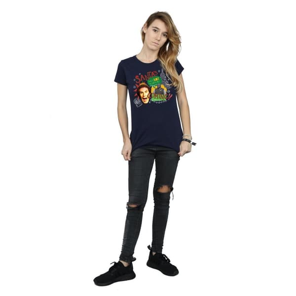 Elf Womens/Ladies North Pole Cotton T-Shirt