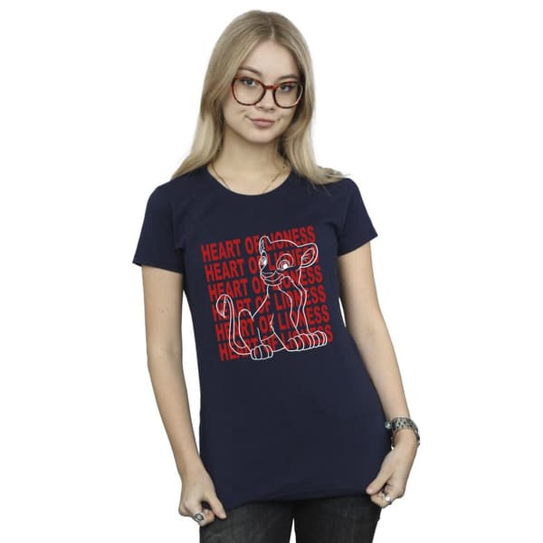 Disney Dam/Tjej Lejonkungen Heart Of A Lioness T-shirt i bomull