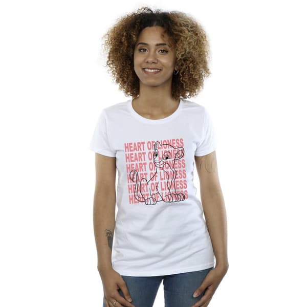 Disney Dam/Tjej Lejonkungen Heart Of A Lioness T-shirt i bomull