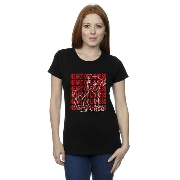 Disney Dam/Tjej Lejonkungen Heart Of A Lioness T-shirt i bomull