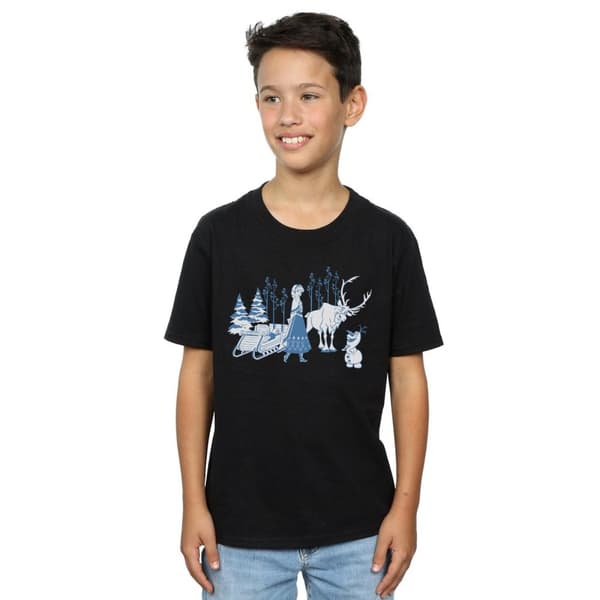 Disney Frozen Anna Sven And Olaf T-shirt för pojkar