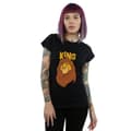 Miniatyrbild 2 av 3: Disney Dam/Tjej Lejonkungen Mufasa King T-shirt i bomull