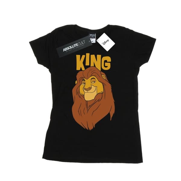 Disney Dam/Tjej Lejonkungen Mufasa King T-shirt i bomull