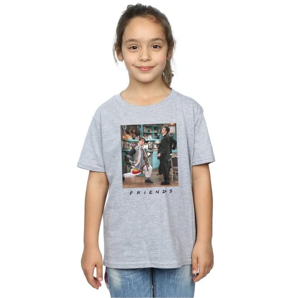Friends Girls Joey Lunges Cotton T-Shirt