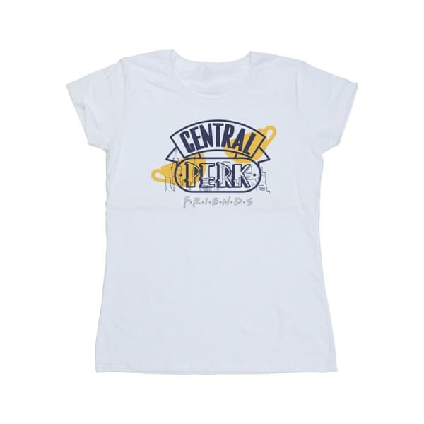 Friends Dam/Tjej Central Perk T-shirt i bomull