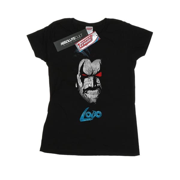 DC Comics Dam/Tjej - Lobo Face - T-shirt i bomull