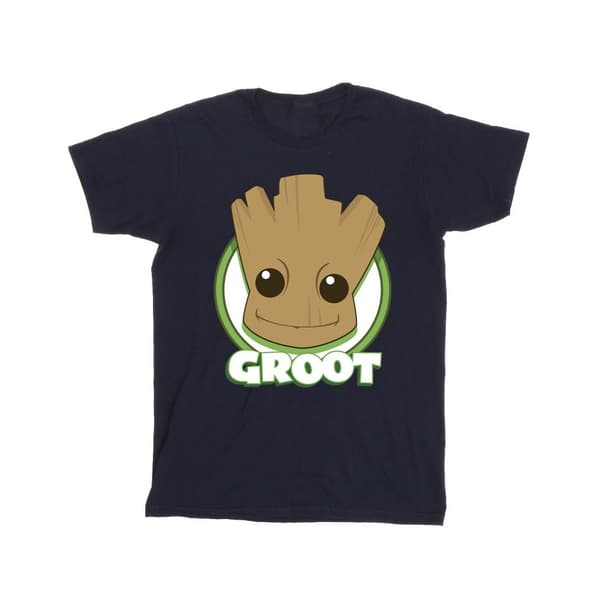 Guardians Of The Galaxy Bomulls-T-shirt med Groot-märke för flickor