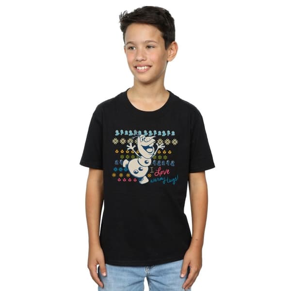 Disney Frozen I Love Warm Hugs T-shirt för pojkar