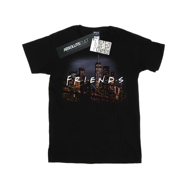 Friends Girls Logo Skyline Cotton T-Shirt