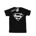 Miniatyrbilde 1 av 5: DC Comics Womens/Ladies Superman Spot Logo Cotton Boyfriend T-Shirt