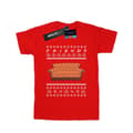 Miniatyrbilde 1 av 3: Friends Womens/Ladies Fair Isle Couch Cotton Boyfriend T-Shirt