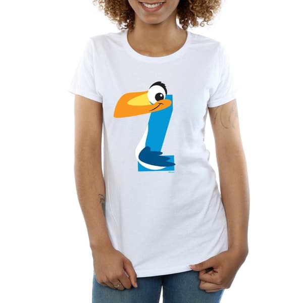 Disney Womens/Ladies Alphabet Z Is For Zazu Cotton T-Shirt