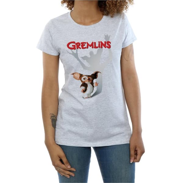 Gremlins Dam/Tjej - Gizmo Shadow - T-shirt i bomull