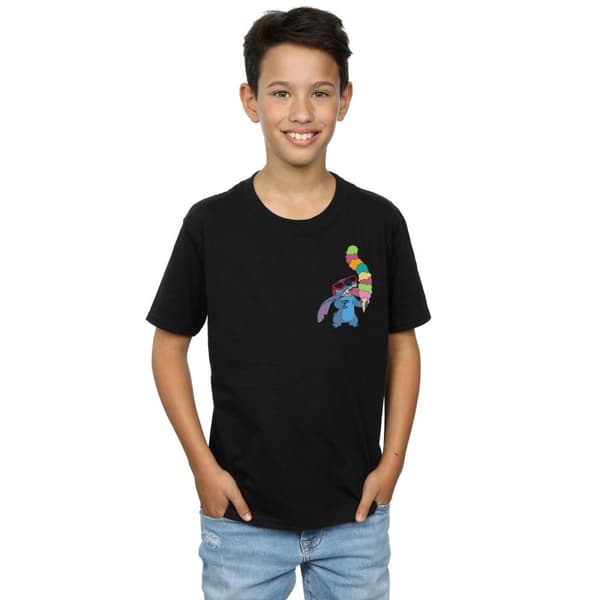 Disney Boys Lilo And Stitch Ice Cream T-Shirt