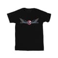 Miniatyrbillede 1 af 3: Marvel Girls Falcon And The Winter Soldier Captain America Logo Cotton T-Shirt