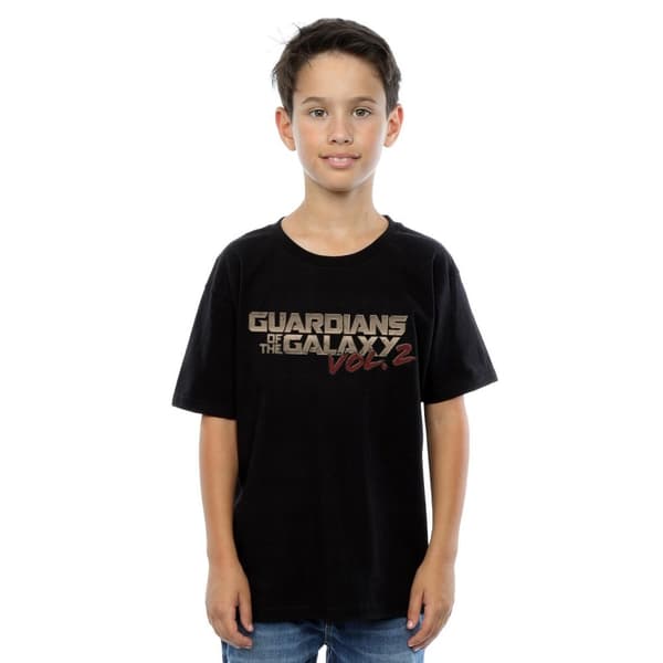 Marvel Boys Guardians Of The Galaxy Retro Logo T-Shirt