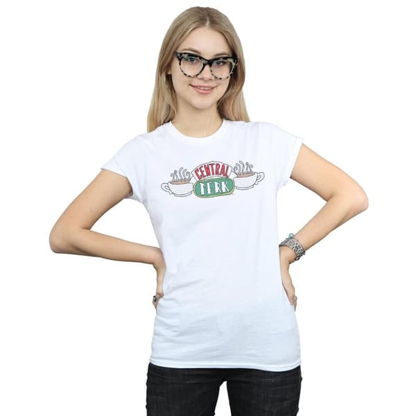 Friends Womens/Ladies Central Perk Sketch Cotton T-Shirt