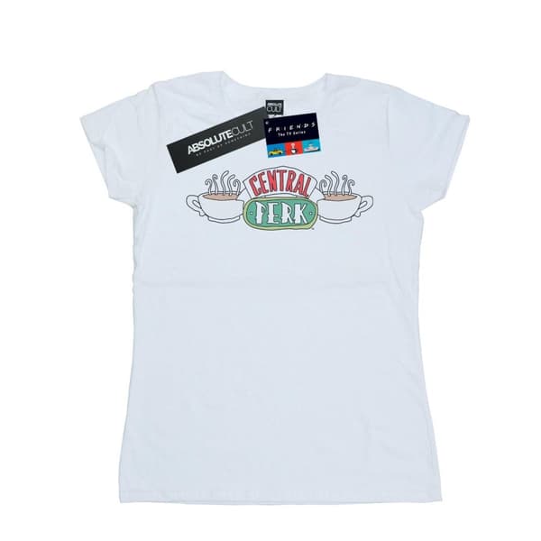 Friends Womens/Ladies Central Perk Sketch Cotton T-Shirt