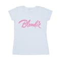 Miniatyrbillede 1 af 3: Blondie Dame/kvinde T-shirt i bomuld med klassisk logo