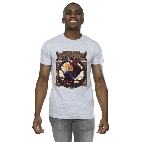 Marvel Mens Doctor Strange Circle T-Shirt