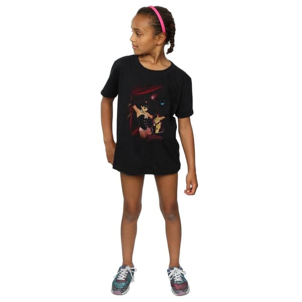 DC Comics Zatanna Bombshell Cover T-shirt i bomull för flickor