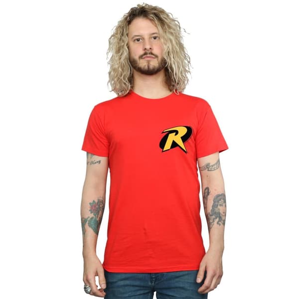 DC Comics Batman Robin Logo T-shirt för herrar
