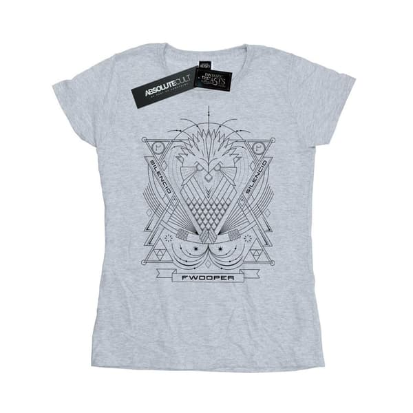 Fantastic Beasts Fwooper Icon - T-shirt i bomull för damer/kvinnor