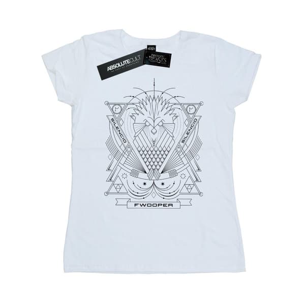 Fantastic Beasts Fwooper Icon - T-shirt i bomull för damer/kvinnor