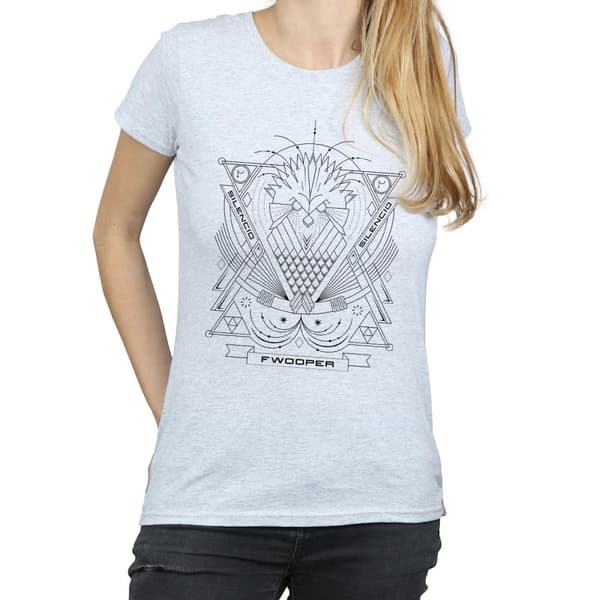 Fantastic Beasts Fwooper Icon - T-shirt i bomull för damer/kvinnor