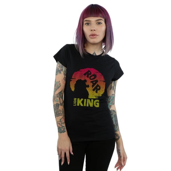 Disney Dam/Tjej Lejonkungen Film Roar T-shirt i bomull