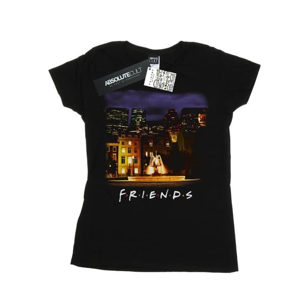 Friends Dam/Lady Nightime Fountain - T-shirt i bomull