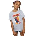 Miniatyrbild 2 av 5: Marvel Guardians Of The Galaxy Vol. 2 80s Groot bomullst-shirt för flickor