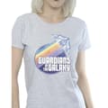 Pikkukuva 3 / 4: Guardians Of The Galaxy Womens/Ladies Badge Rocket Cotton T-Shirt