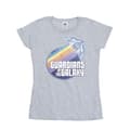 Pikkukuva 1 / 4: Guardians Of The Galaxy Womens/Ladies Badge Rocket Cotton T-Shirt