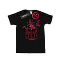 Miniatyrbild 1 av 3: Marvel Dam/Tjej Deadpool I´m No Hero Boyfriend T-shirt i bomull
