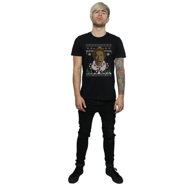 Elf Mens Christmas Fair Isle T-Shirt