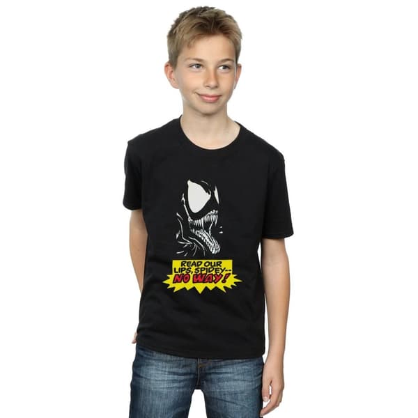 Marvel Boys Venom No Way T-Shirt