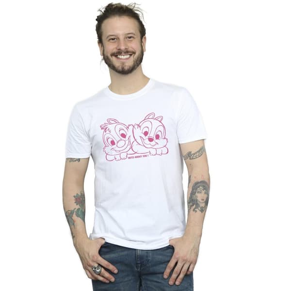 Disney Chip ´n´ Dale Nuts About You T-shirt för herrar