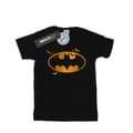 Miniatyrbilde 1 av 5: DC Comics Womens/Ladies Batman Halloween Logo Cotton Boyfriend T-Shirt
