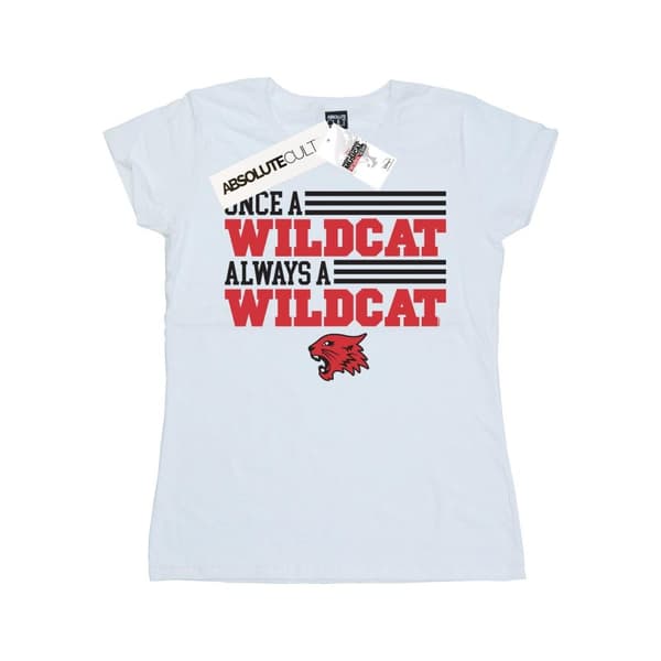 Disney Womens/Ladies High School Musical The Musical Once A Wildcat Cotton T-Shirt
