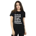 Miniatyrbilde 2 av 3: Friends Womens/Ladies Surnames Text Cotton Boyfriend T-Shirt