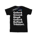 Miniatyrbilde 1 av 3: Friends Womens/Ladies Surnames Text Cotton Boyfriend T-Shirt