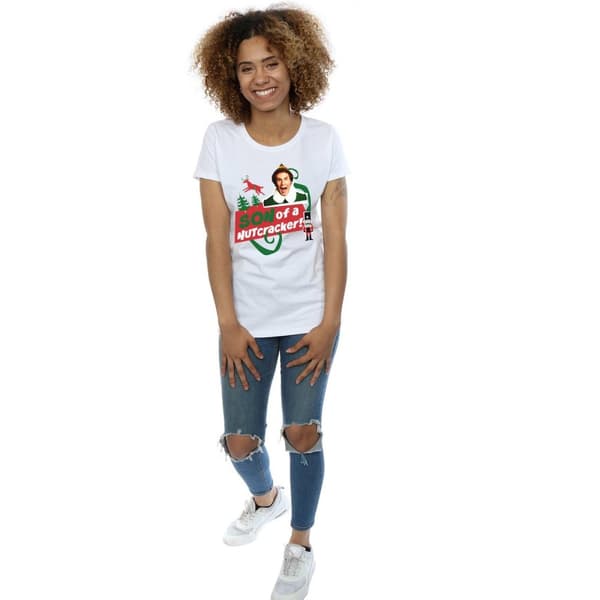 Elf Womens/Ladies Son Of A Nutcracker Cotton T-Shirt