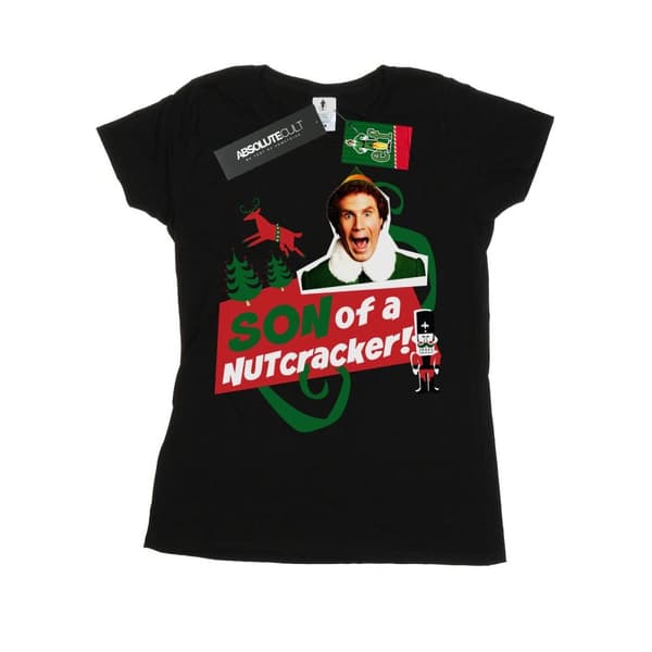 Elf Womens/Ladies Son Of A Nutcracker Cotton T-Shirt