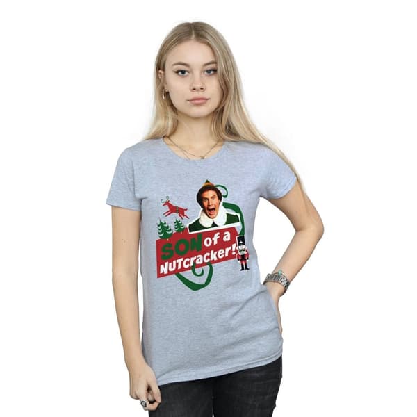 Elf Womens/Ladies Son Of A Nutcracker Cotton T-Shirt