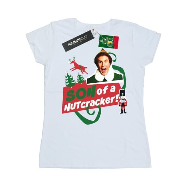 Elf Womens/Ladies Son Of A Nutcracker Cotton T-Shirt