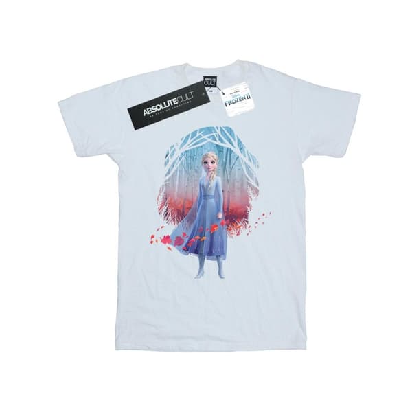 Disney Dam/Tjej Frozen 2 Elsa Find The Way Boyfriend T-shirt i bomull