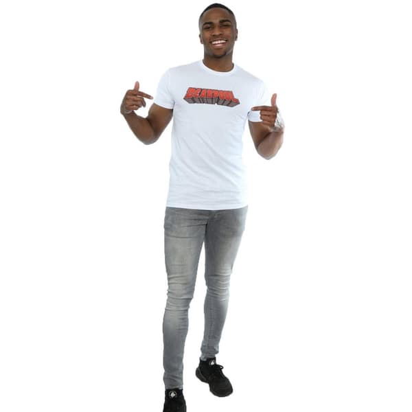 Marvel T-shirt med textlogotyp för herrar - Deadpool